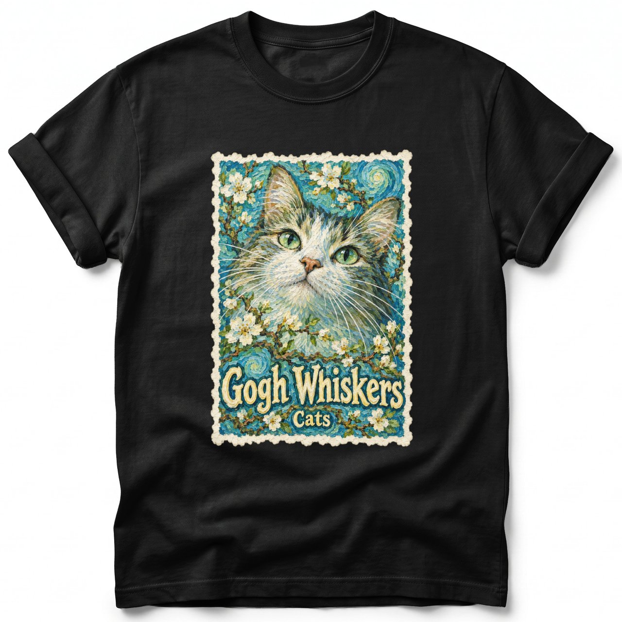 Gogh Whiskers ~ Comfort Colors Premium Tee
