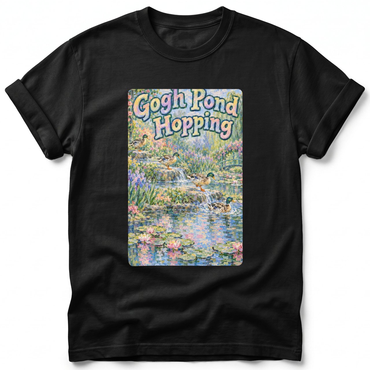 Gogh Pond Hopping ~ Comfort Colors Premium Tee
