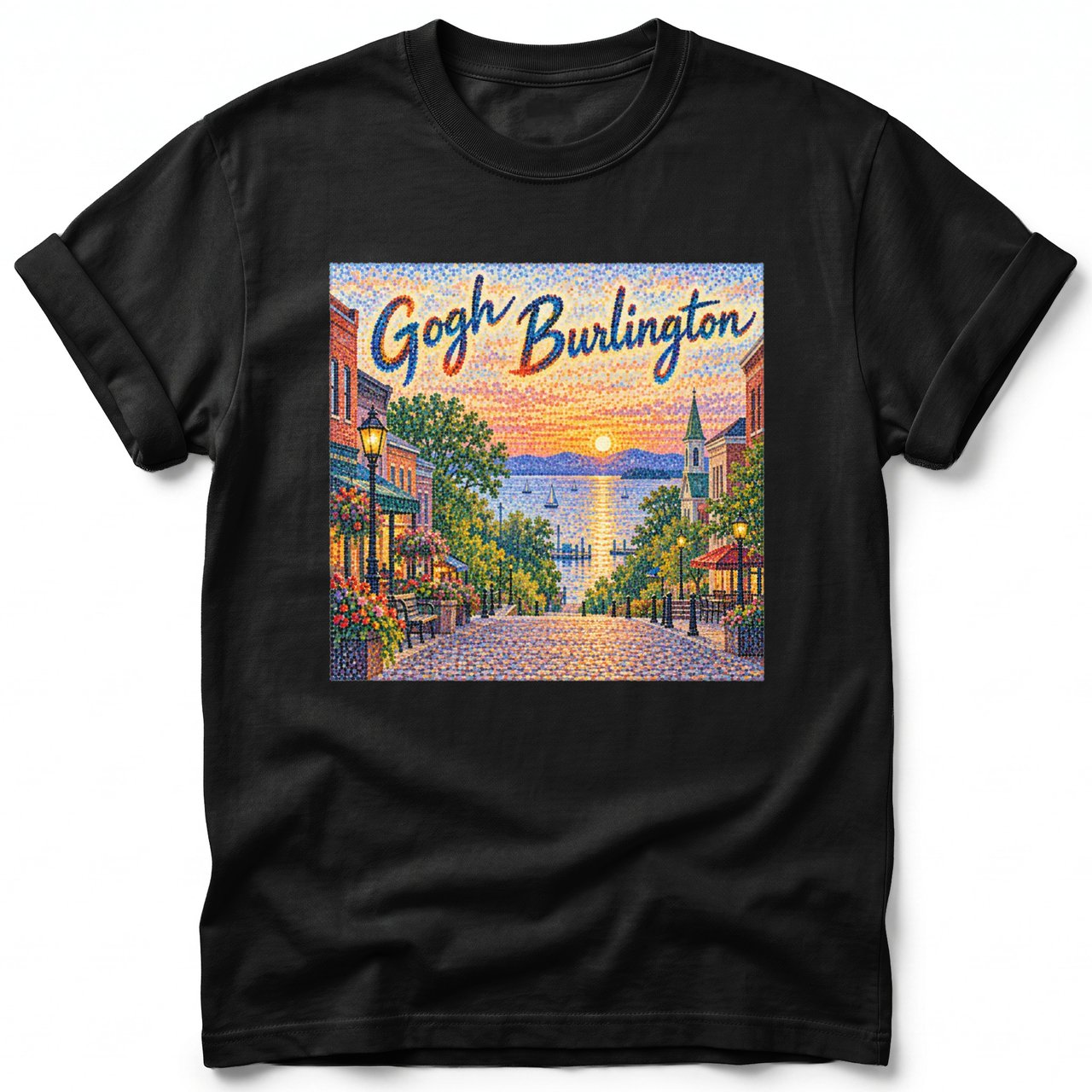 Gogh Burlington ~ Comfort Colors Premium Tee