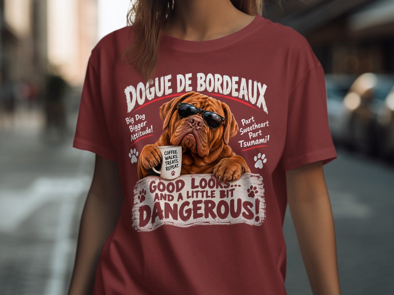Dogue De Bordeaux Coffee Tee