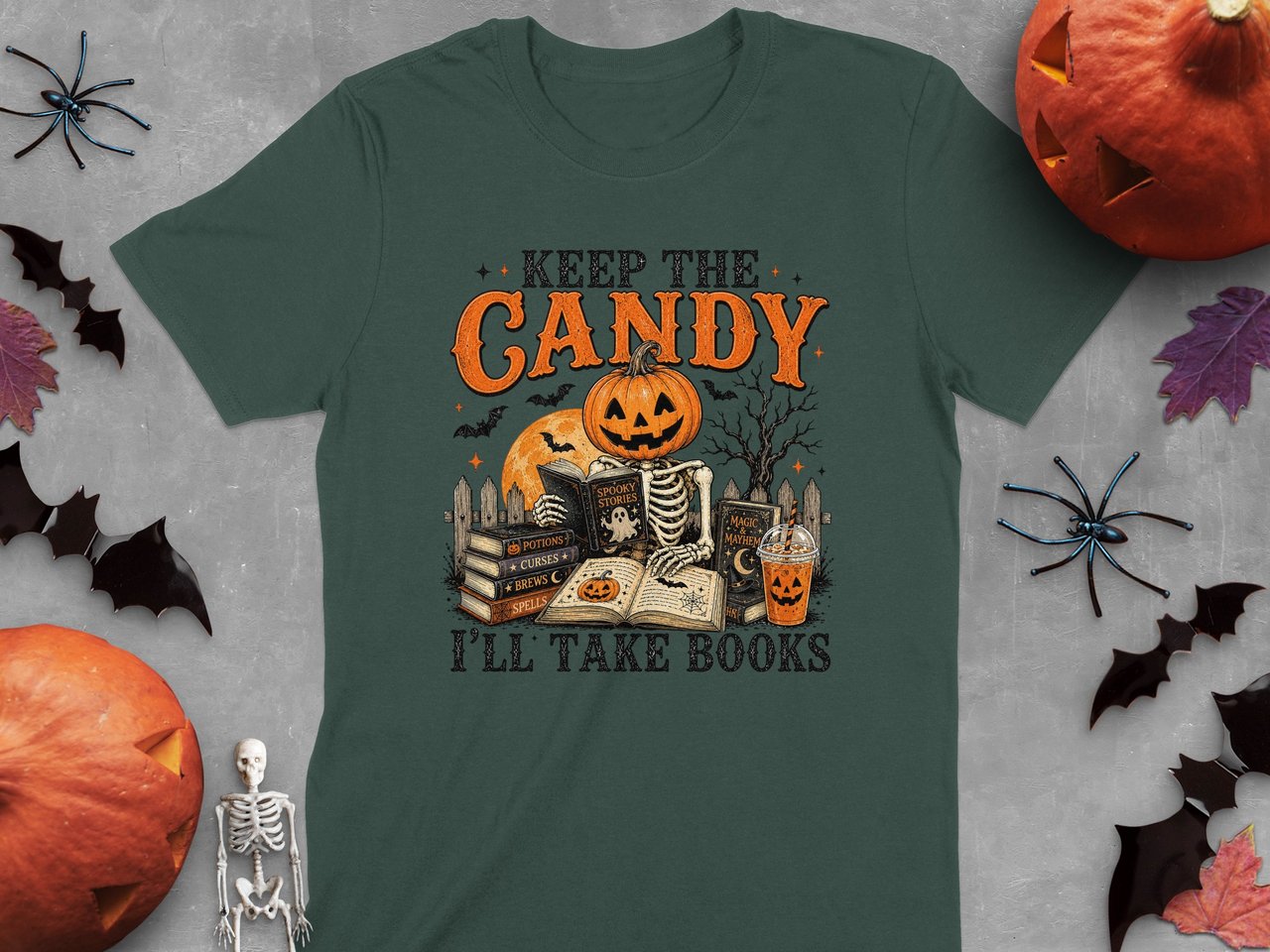 Keep The Candy I'll Take Books Tee