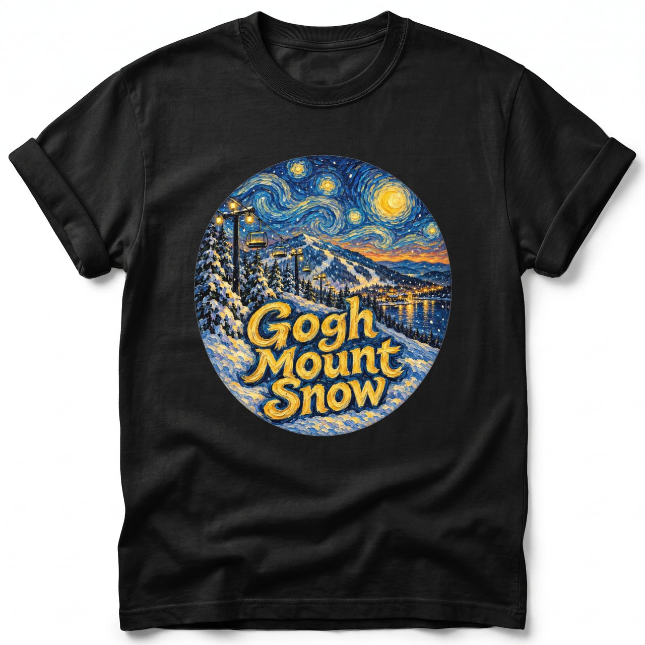Gogh Mount Snow ~ Comfort Colors Premium Tee