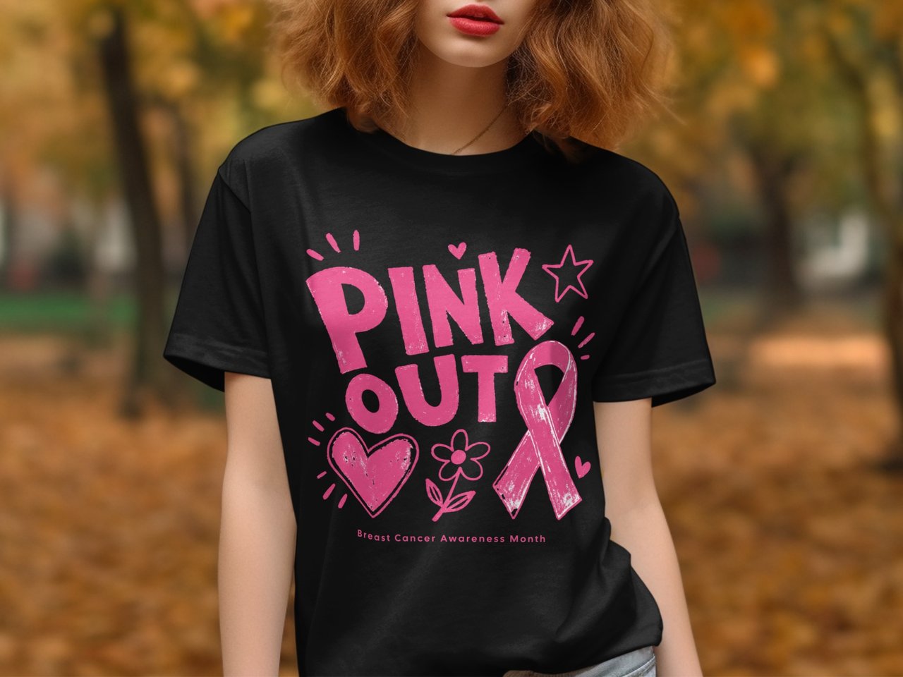 Pink Out Breast Cancer Tee