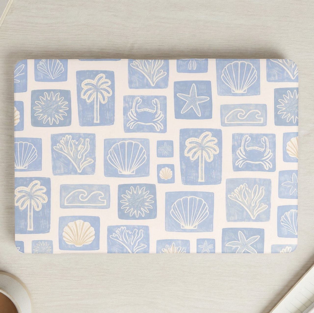 Coastal Summer Icons MacBook Case