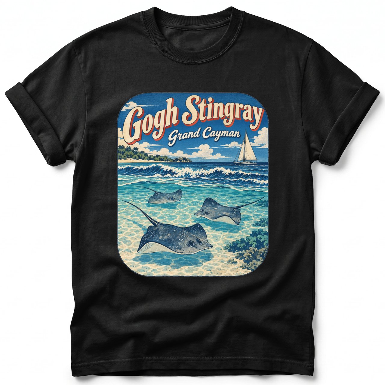 Gogh Stingray ~ Comfort Colors Premium Tee