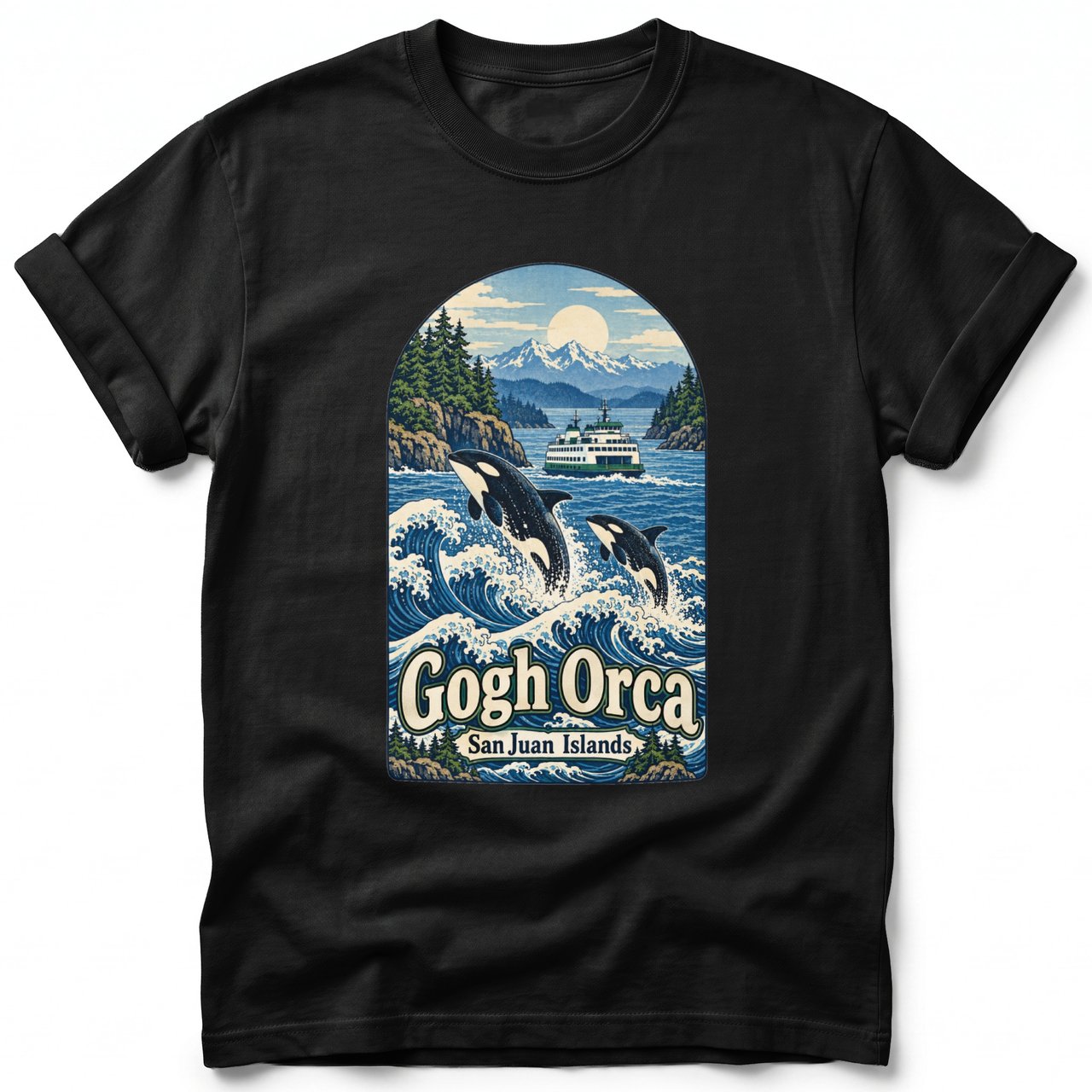 Gogh Orca ~ Comfort Colors Premium Tee