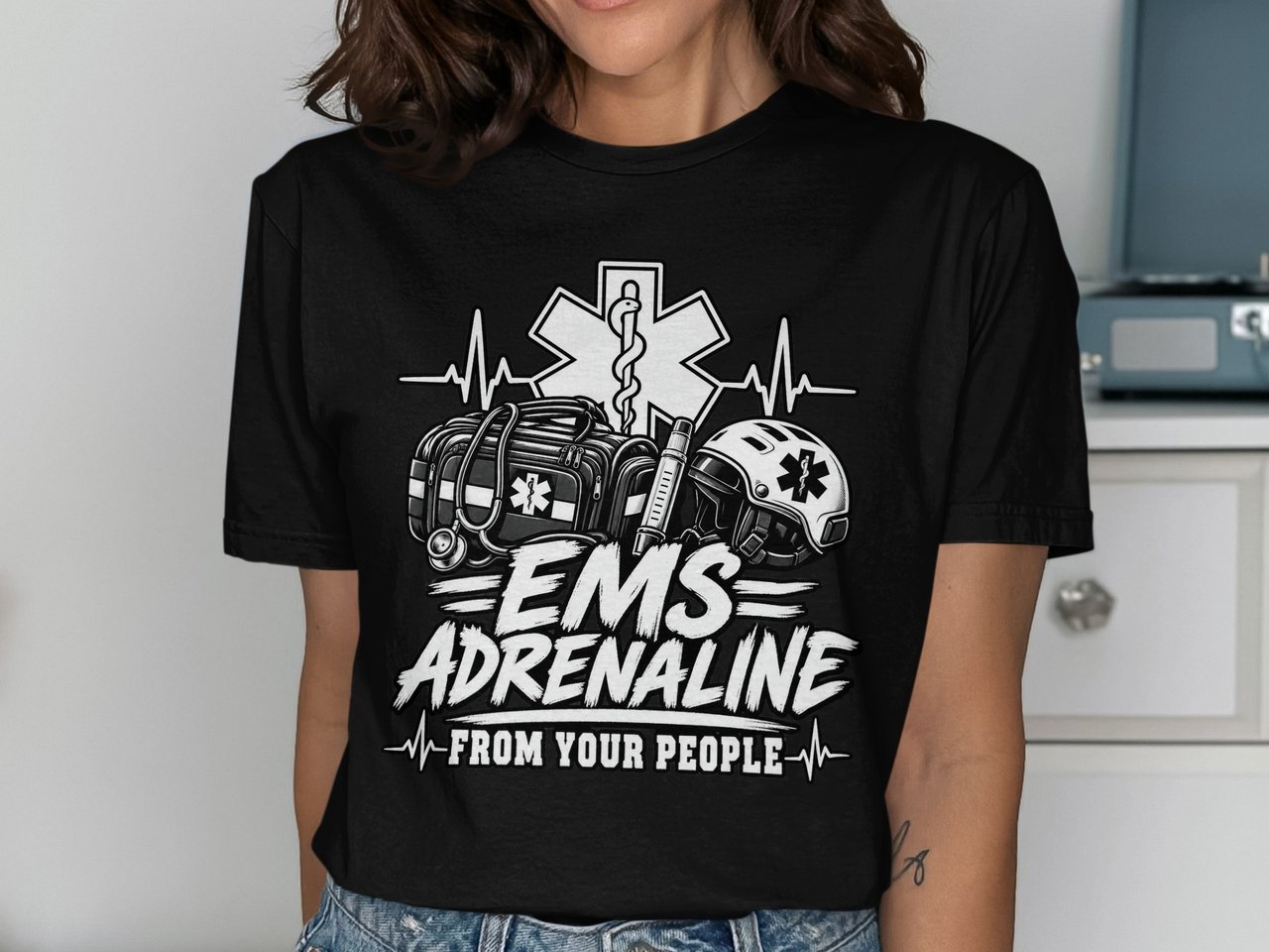EMS Adrenaline From Your People Tee