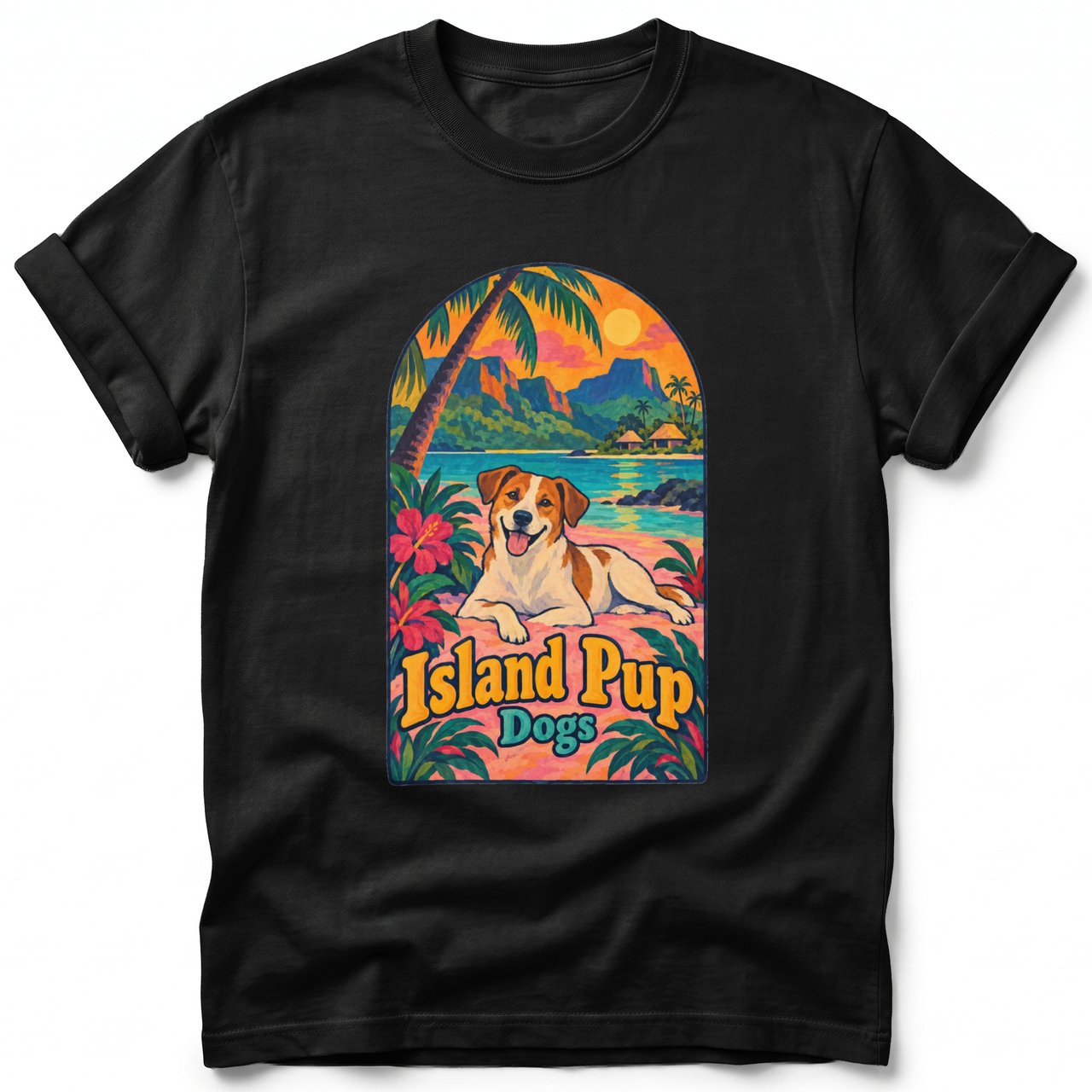 Island Pup ~ Comfort Colors Premium Tee