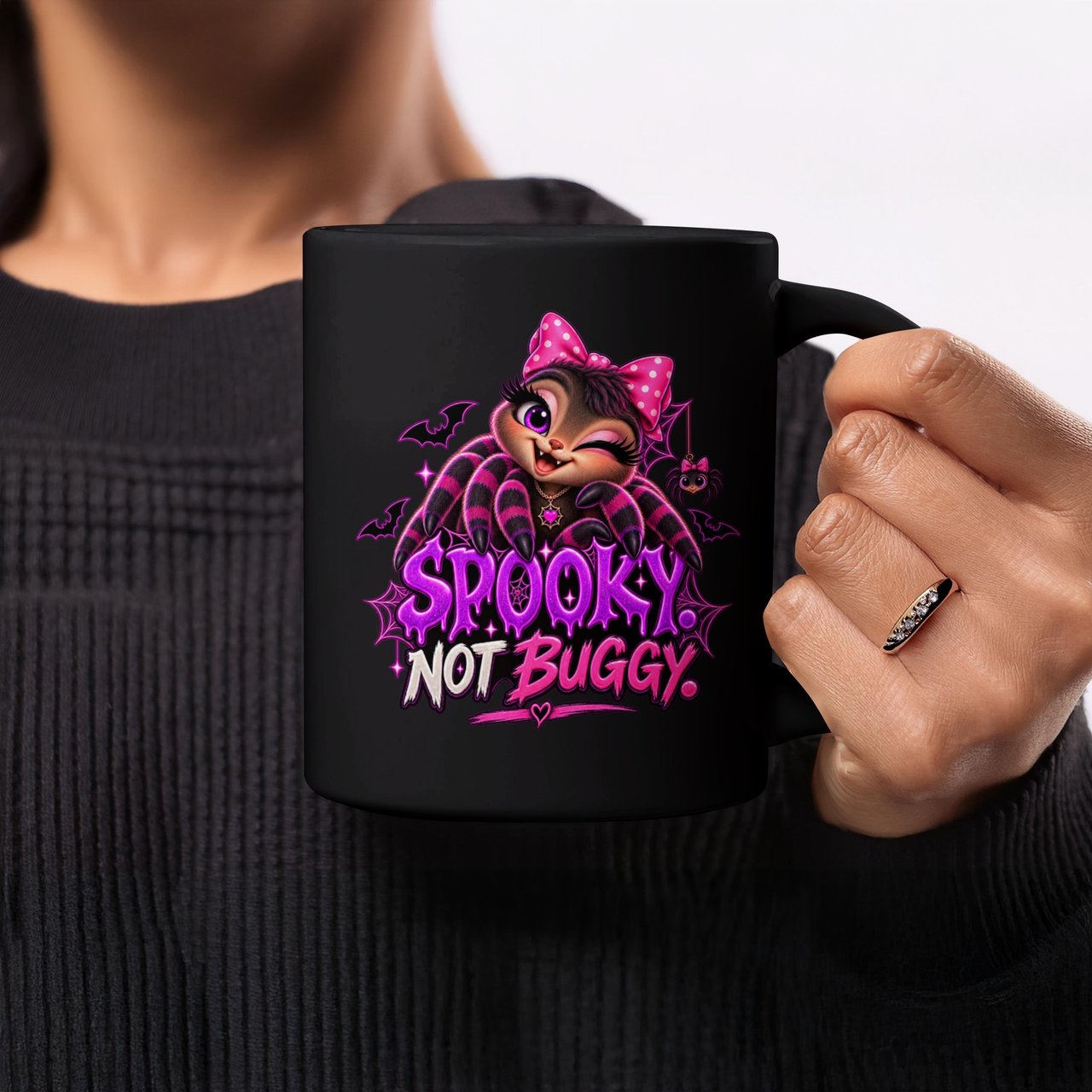 Spooky Not Buggy Mug