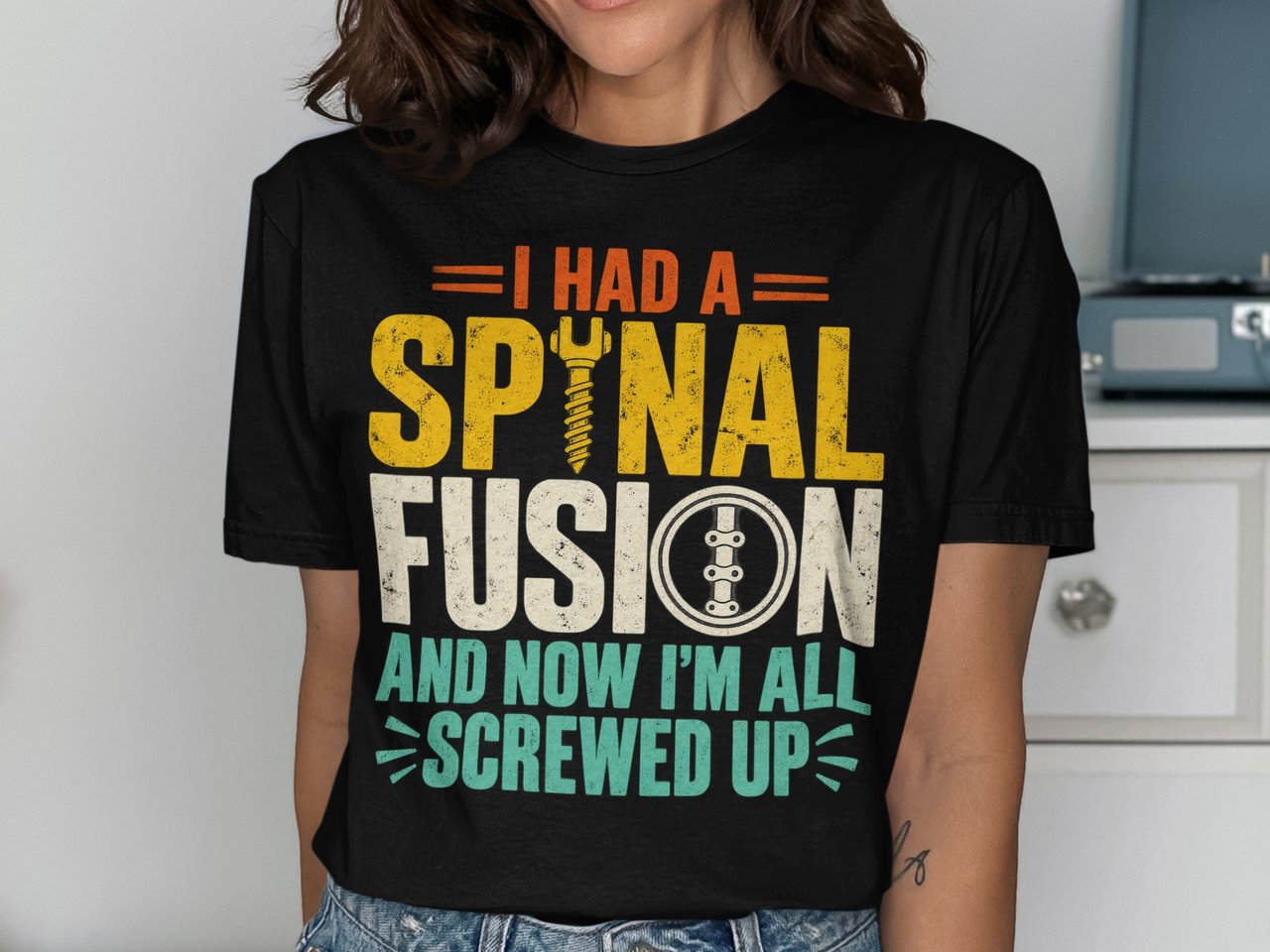 Spinal Fusion All Screwed Up Tee