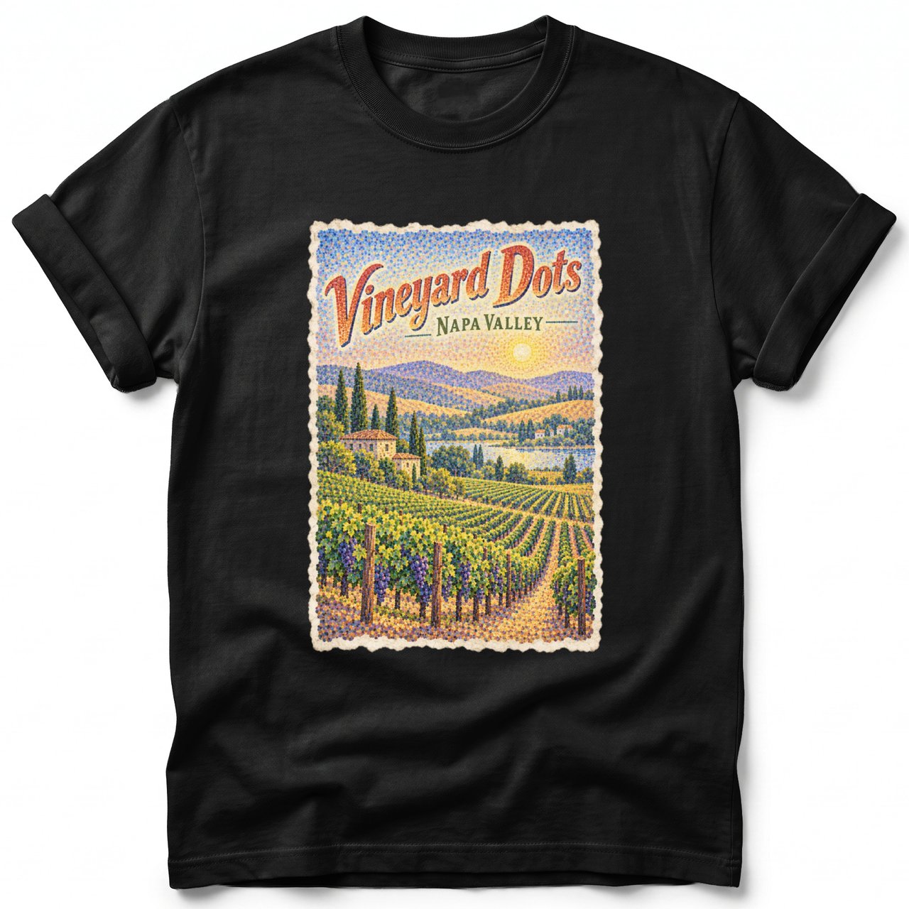 Vineyard Dots ~ Comfort Colors Premium Tee