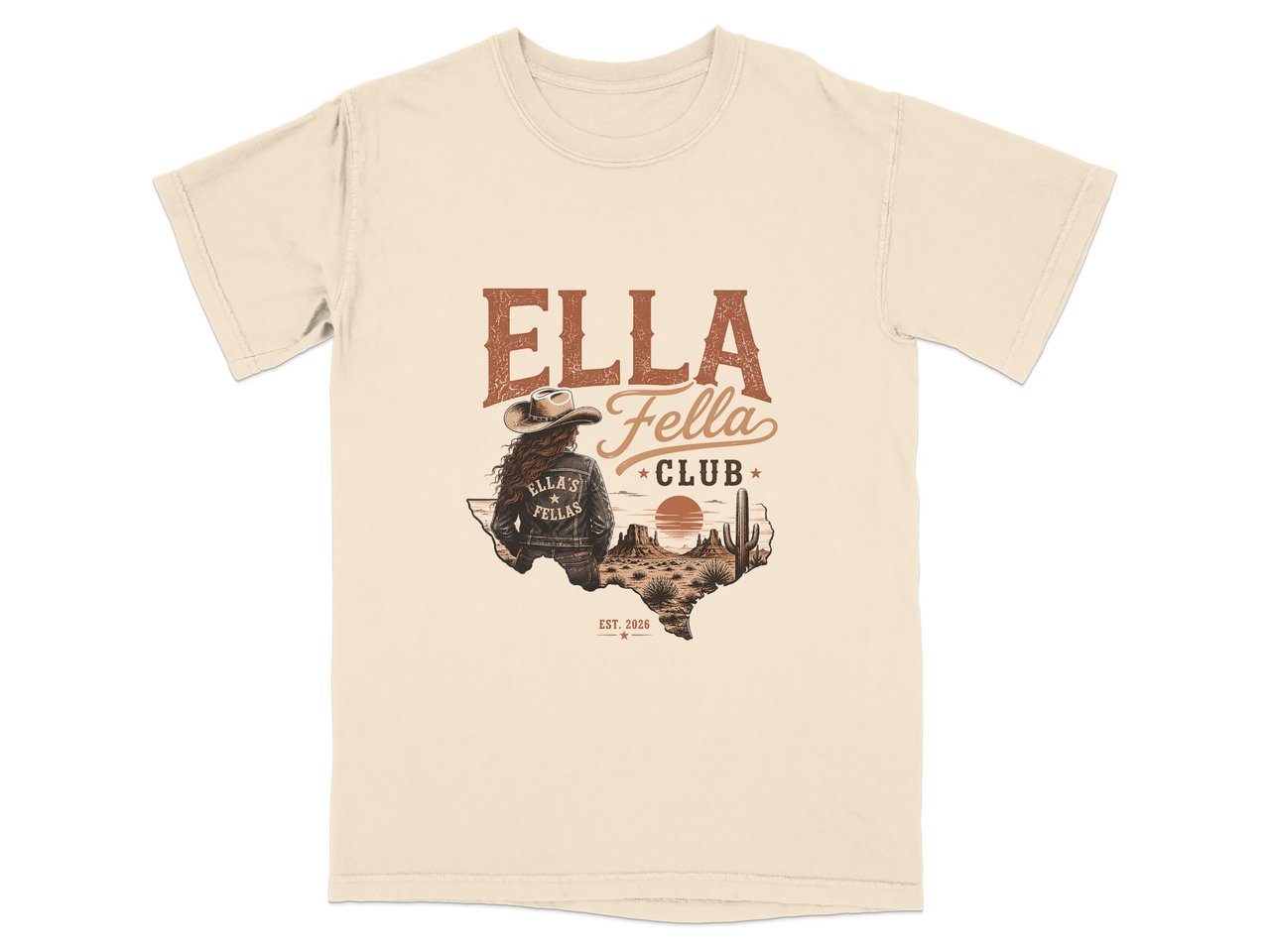 Ella's Fella Club: Desert Journey T-Shirt