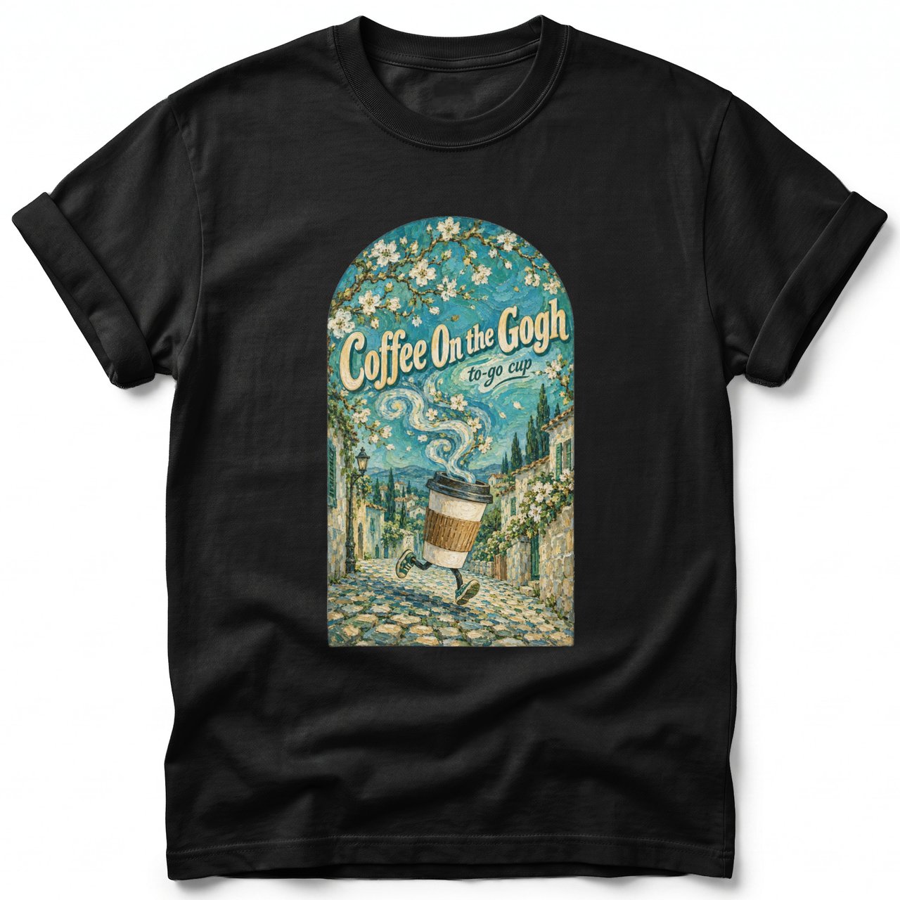 Coffee On the Gogh ~ Comfort Colors Premium Tee