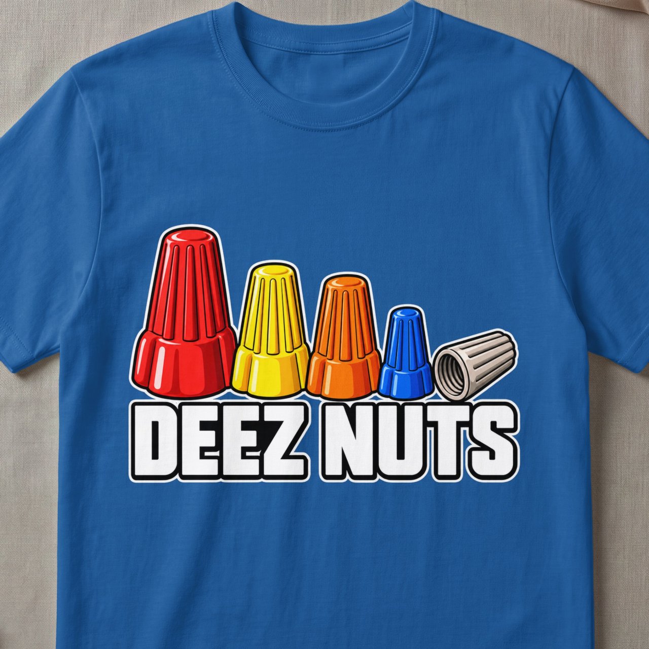 Deez Nuts Electrician Tee