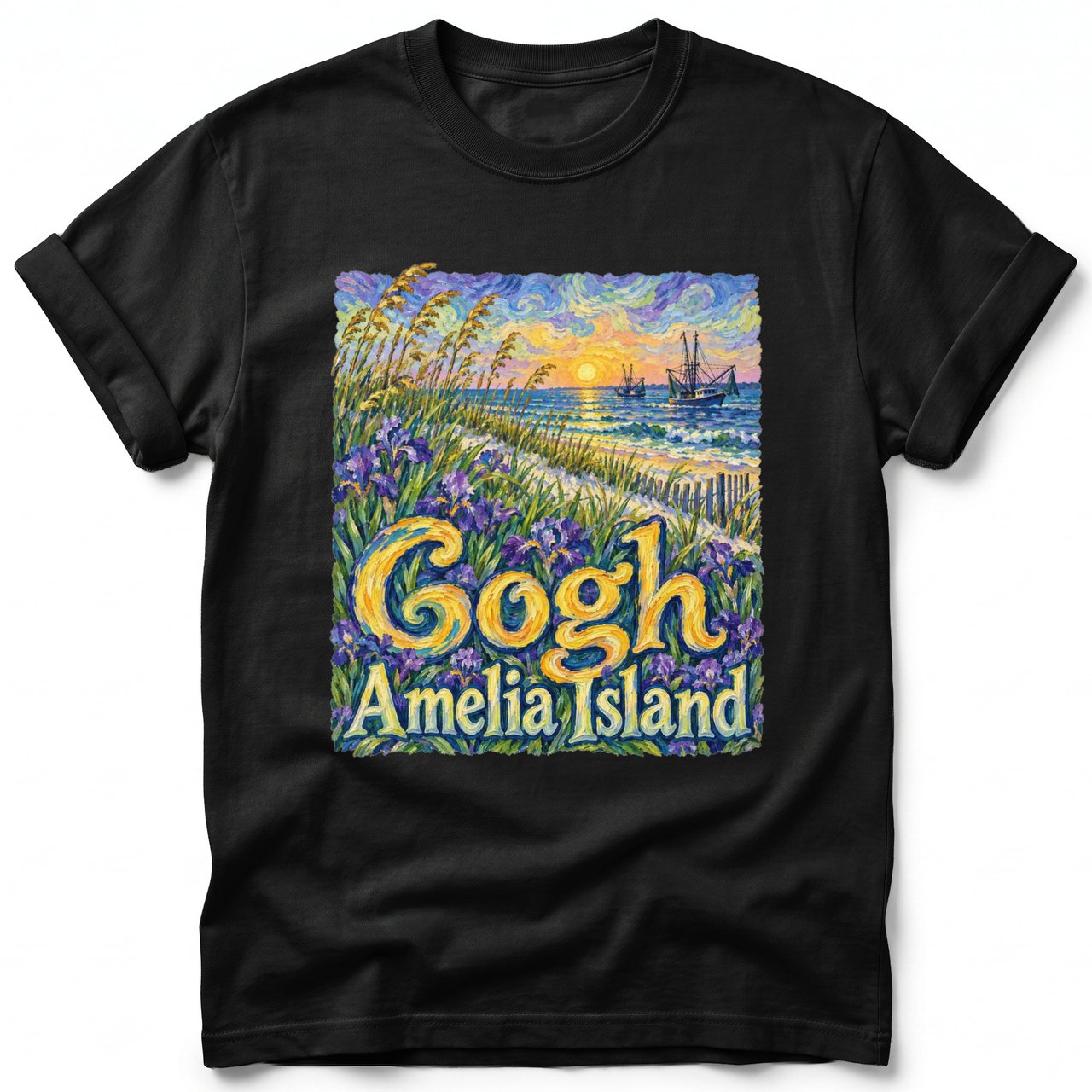 Gogh Amelia Island ~ Comfort Colors Premium Tee