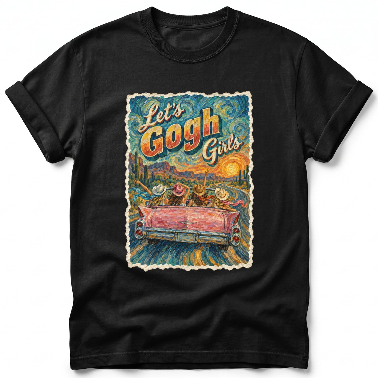 Let's Gogh Girls ~ Comfort Colors Premium Tee