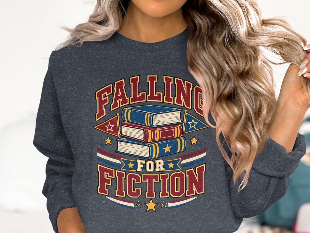 Falling For Fiction Tee or Sweatshirt