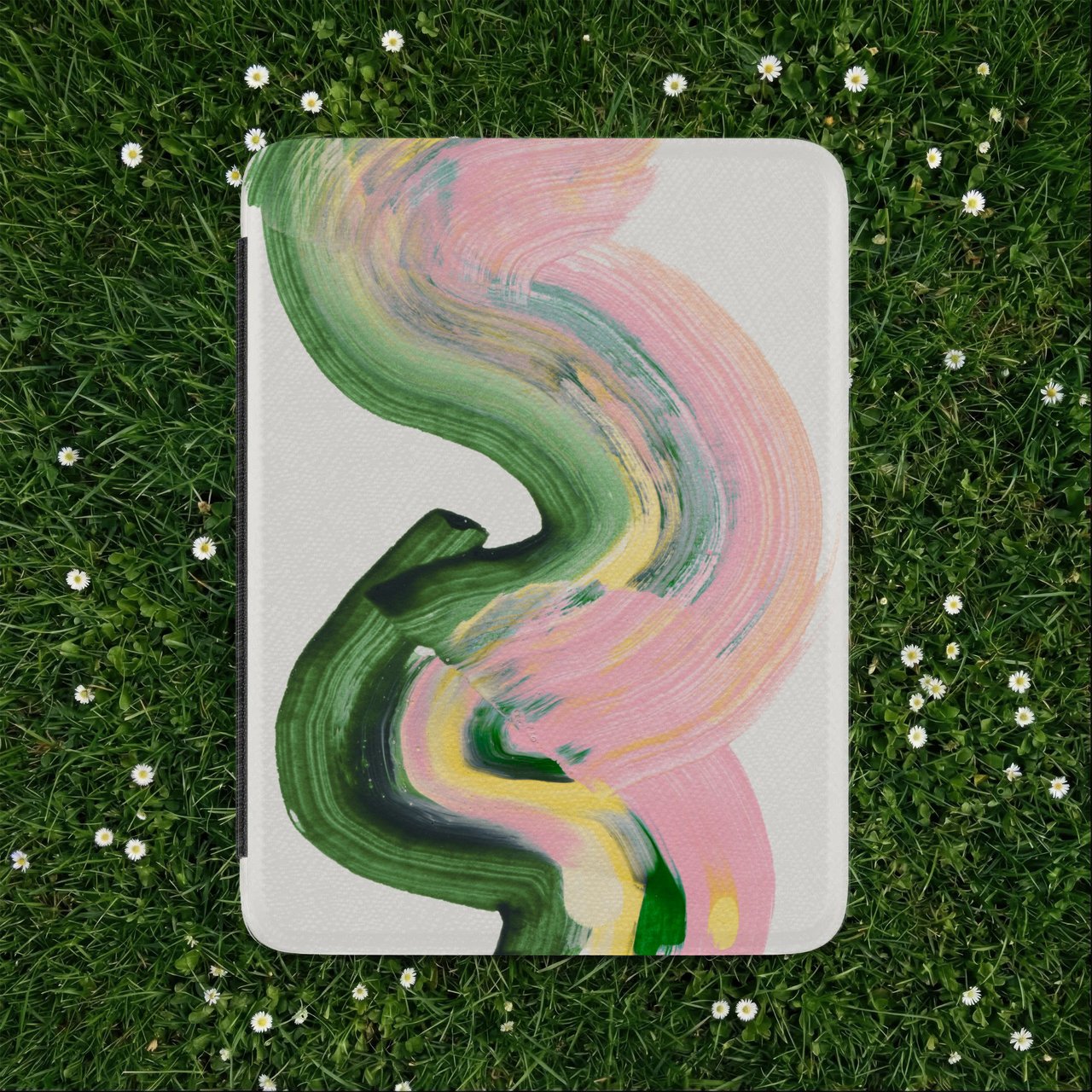 Abstract Paint Stroke Kindle Case