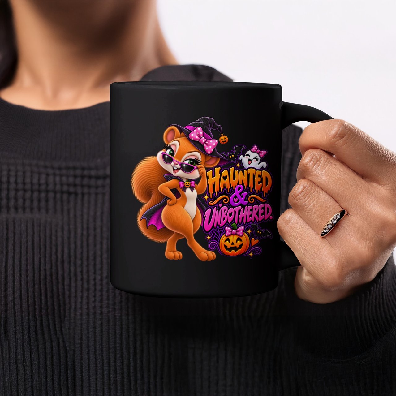 Haunted & Unbothered Mug