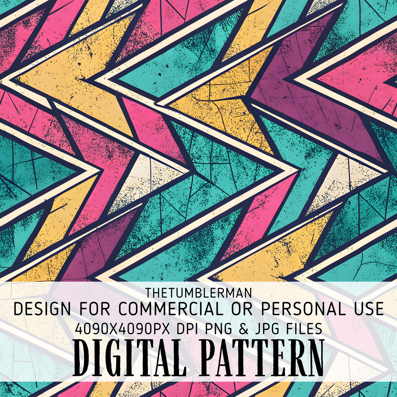 Digital Pattern, Geometric Design, Abstract, Triangle Pattern, Texture, Digital Bundle, Commercial Use, Printable Art, Graphic Design
