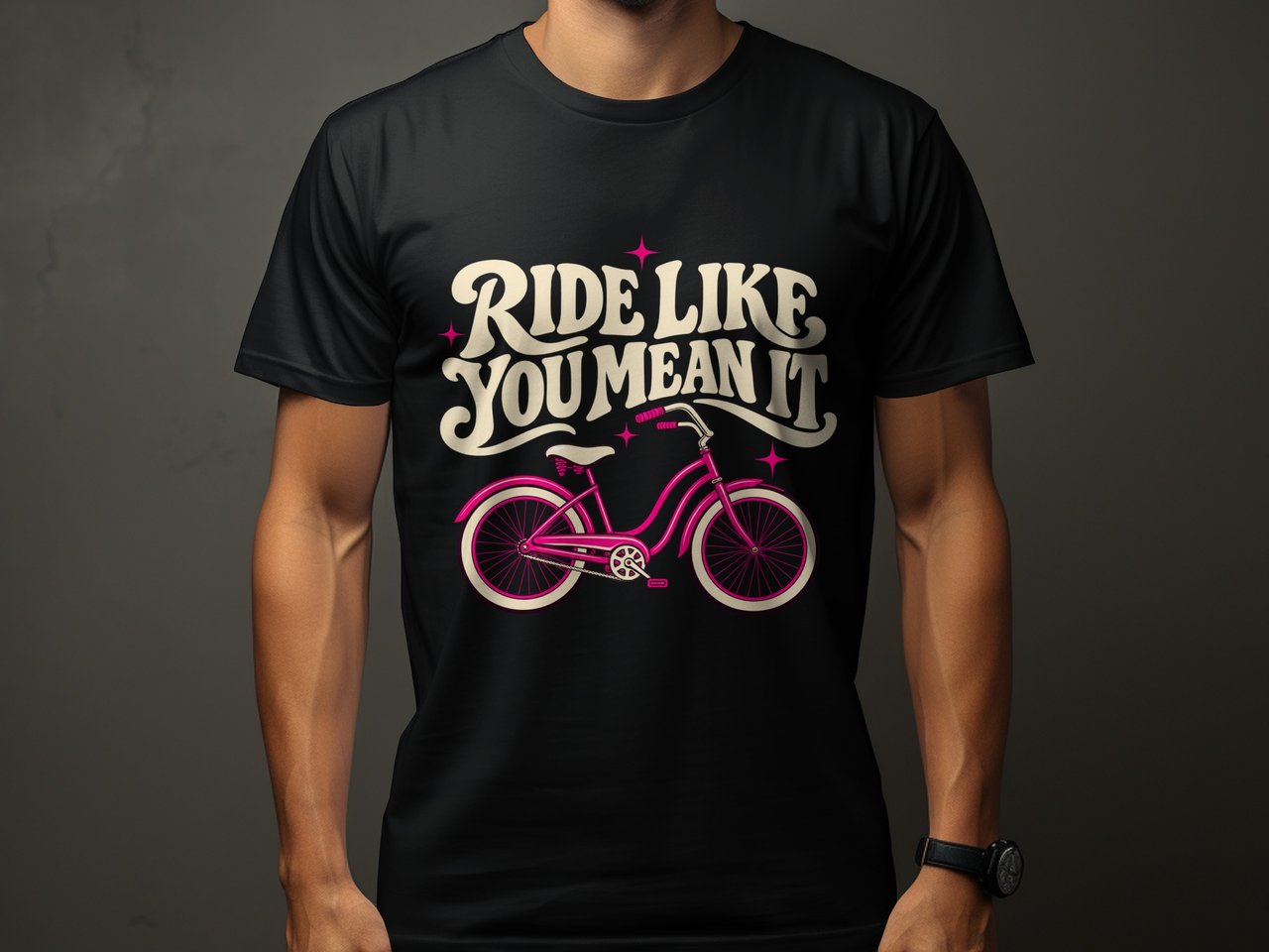Ride Like You Mean It | Beach Cruiser Shirt