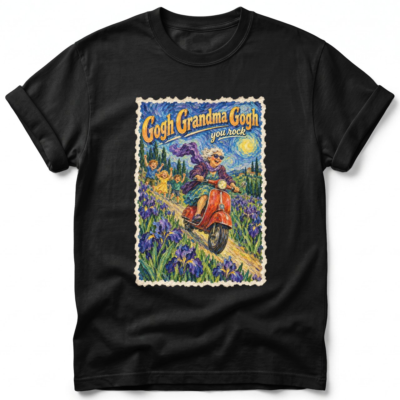 Gogh Grandma Gogh ~ Comfort Colors Premium Tee