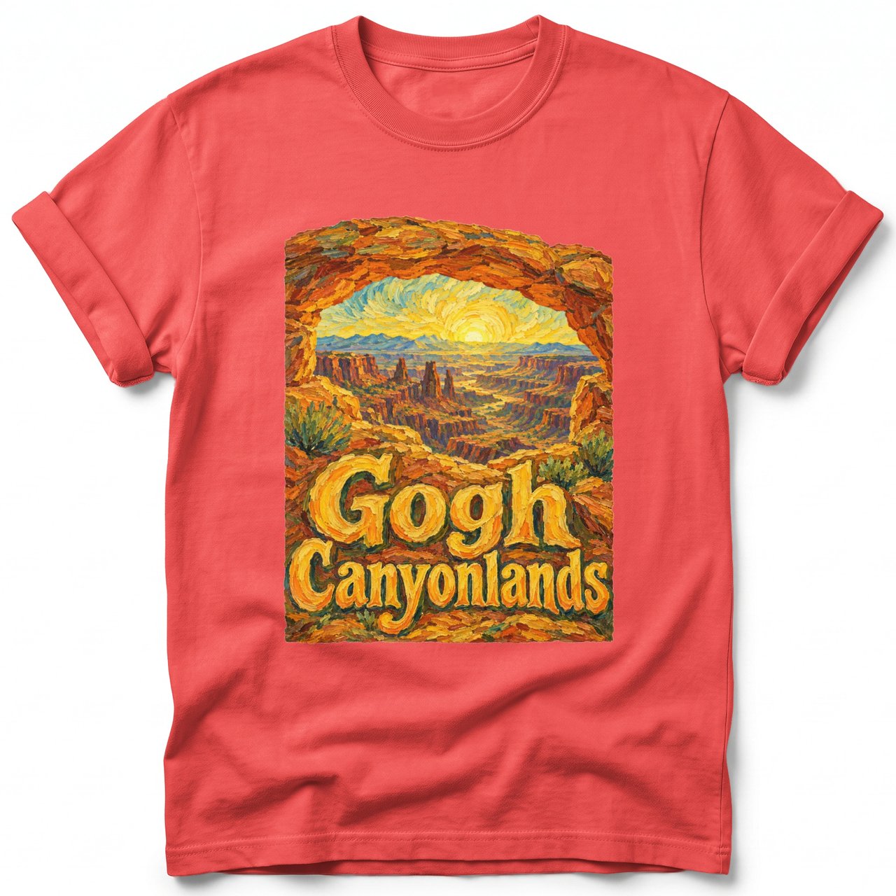 Gogh Canyonlands ~ Comfort Colors Premium Tee