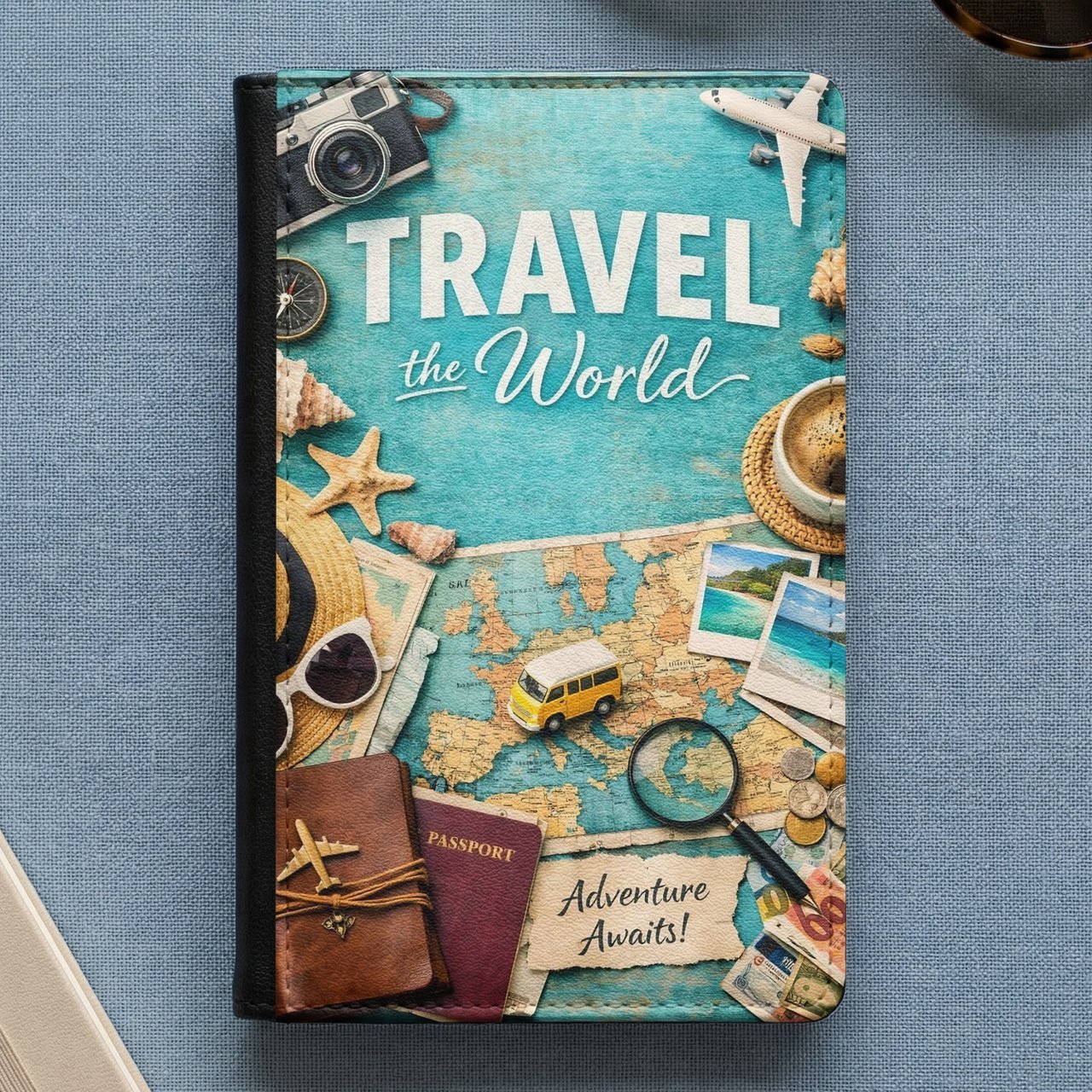 Travel The World Passport Cover