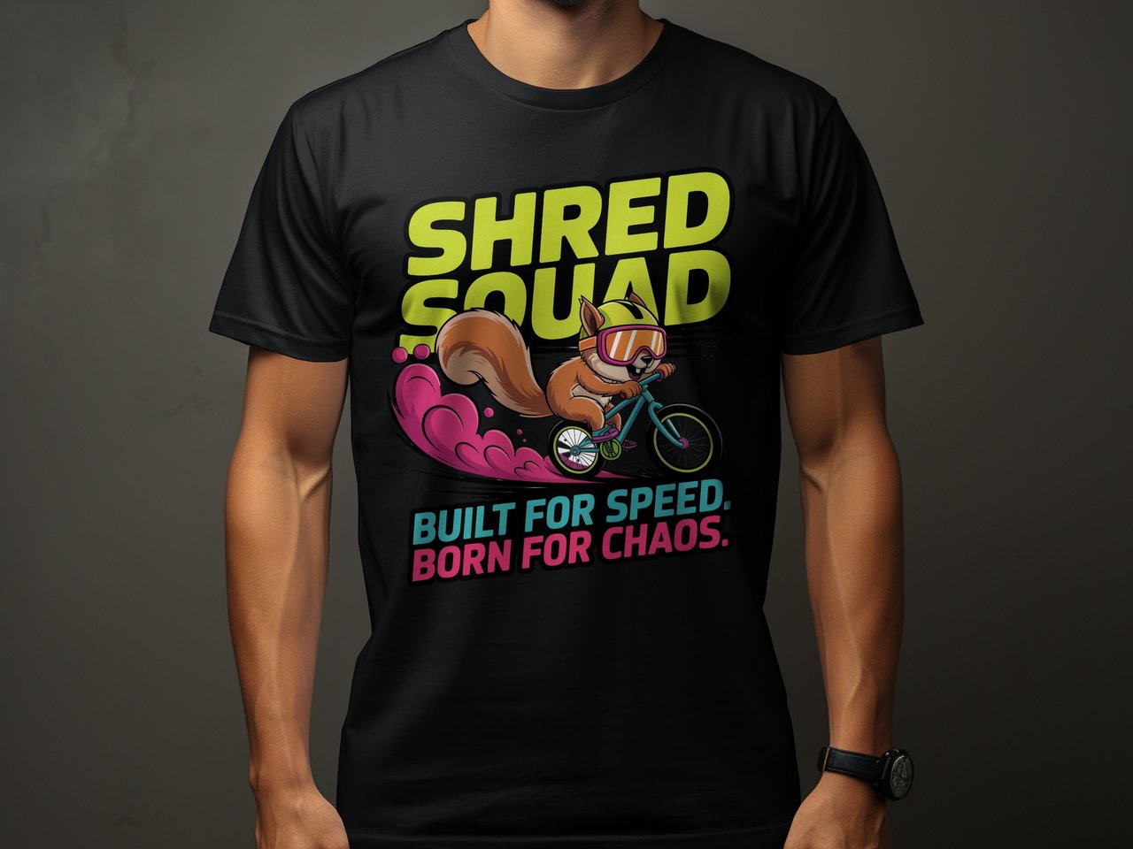 Shred Squad Squirrel | BMX T-Shirt