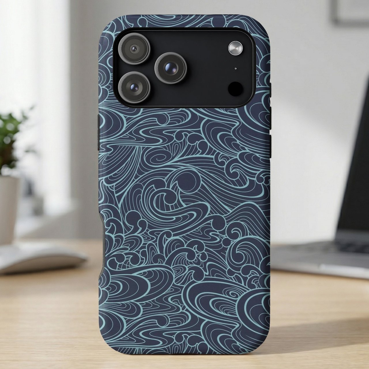 Japanese Wave MagSafe® Phone Case