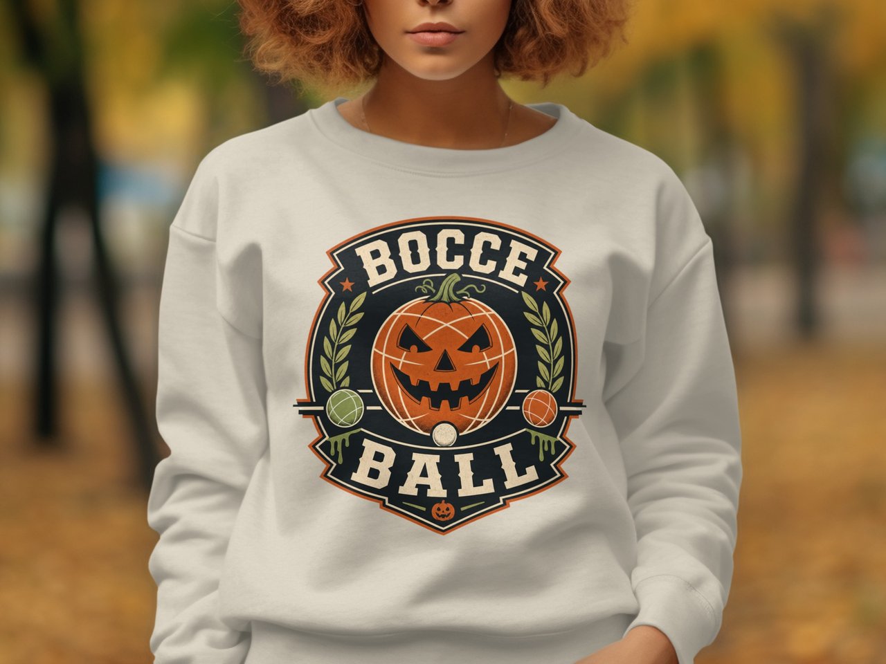 Halloween Bocce Ball Sweatshirt