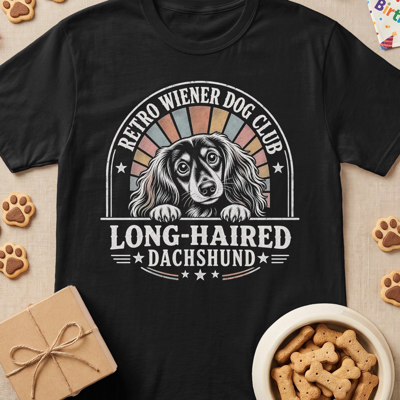 Retro Wiener Dog Club Tee