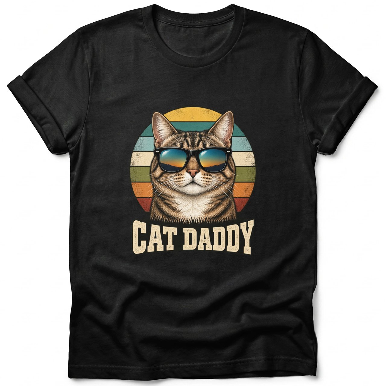 Retro Cat Daddy Tee