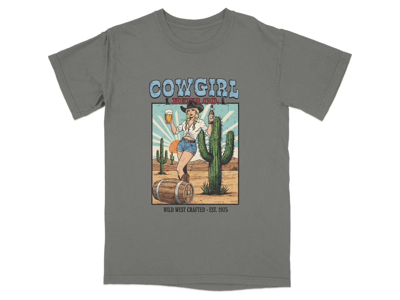 Cowgirl Beer Co Tee