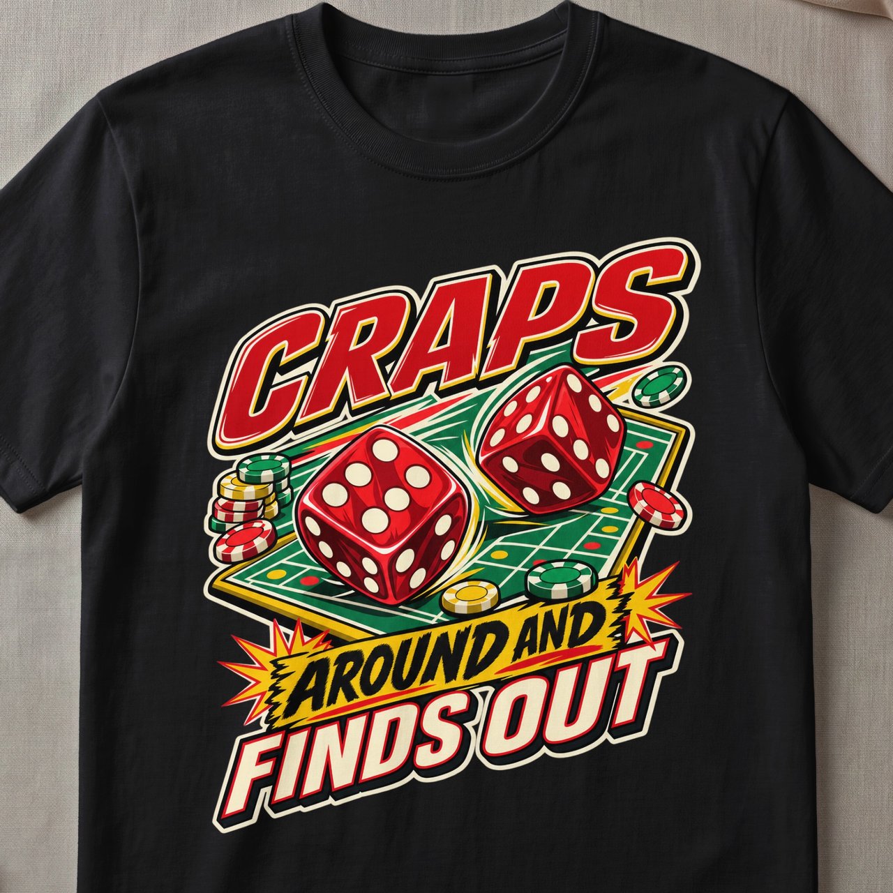 Craps Around And Finds Out T-Shirt