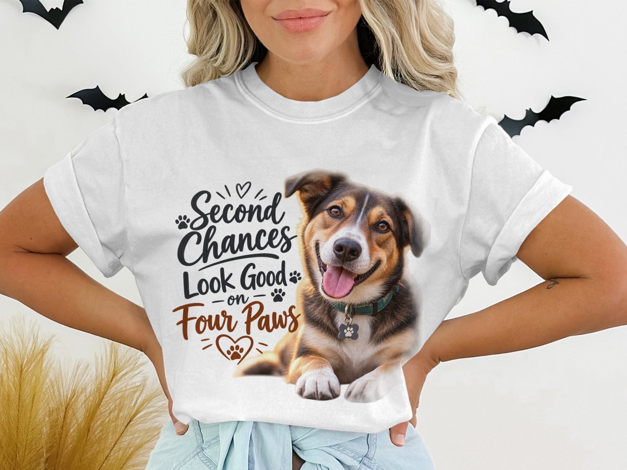 Second Chances Look Good on Four Paws Tee
