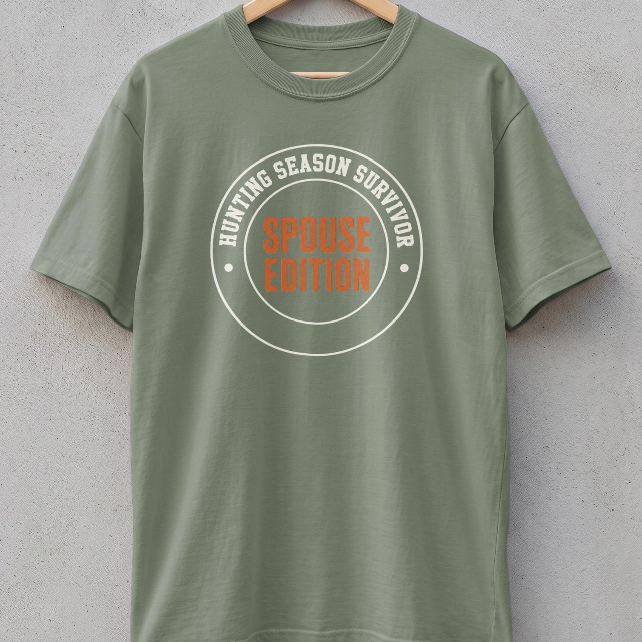 Hunting Season Survivor Spouse Edition Tee