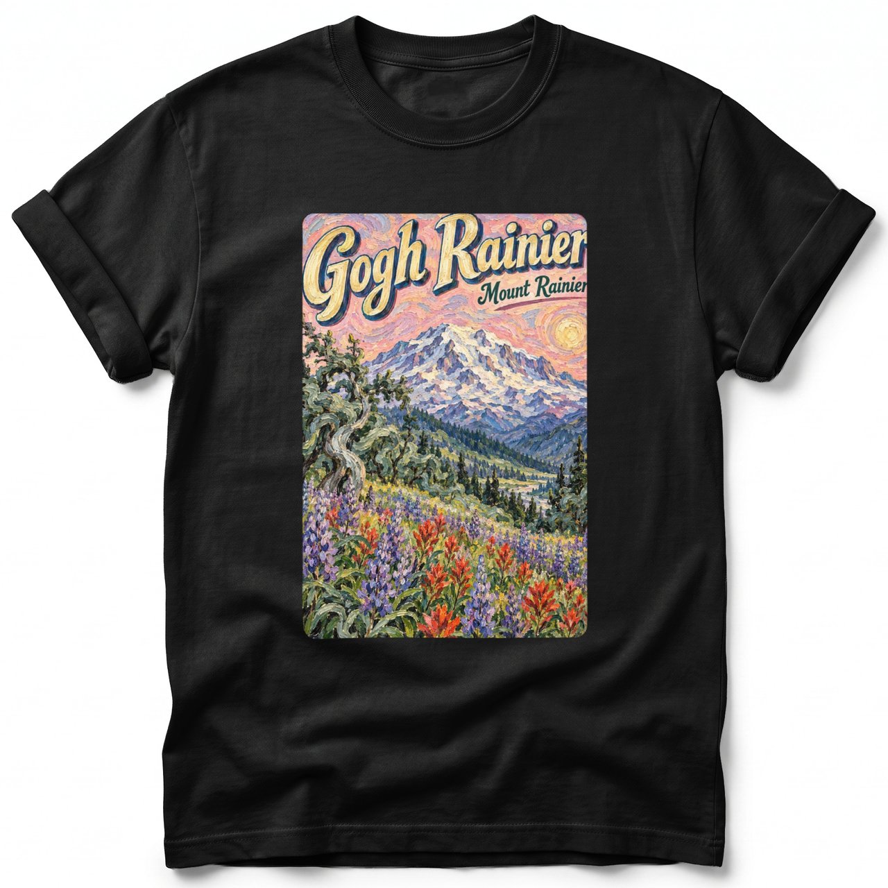 Gogh Rainier ~ Comfort Colors Premium Tee