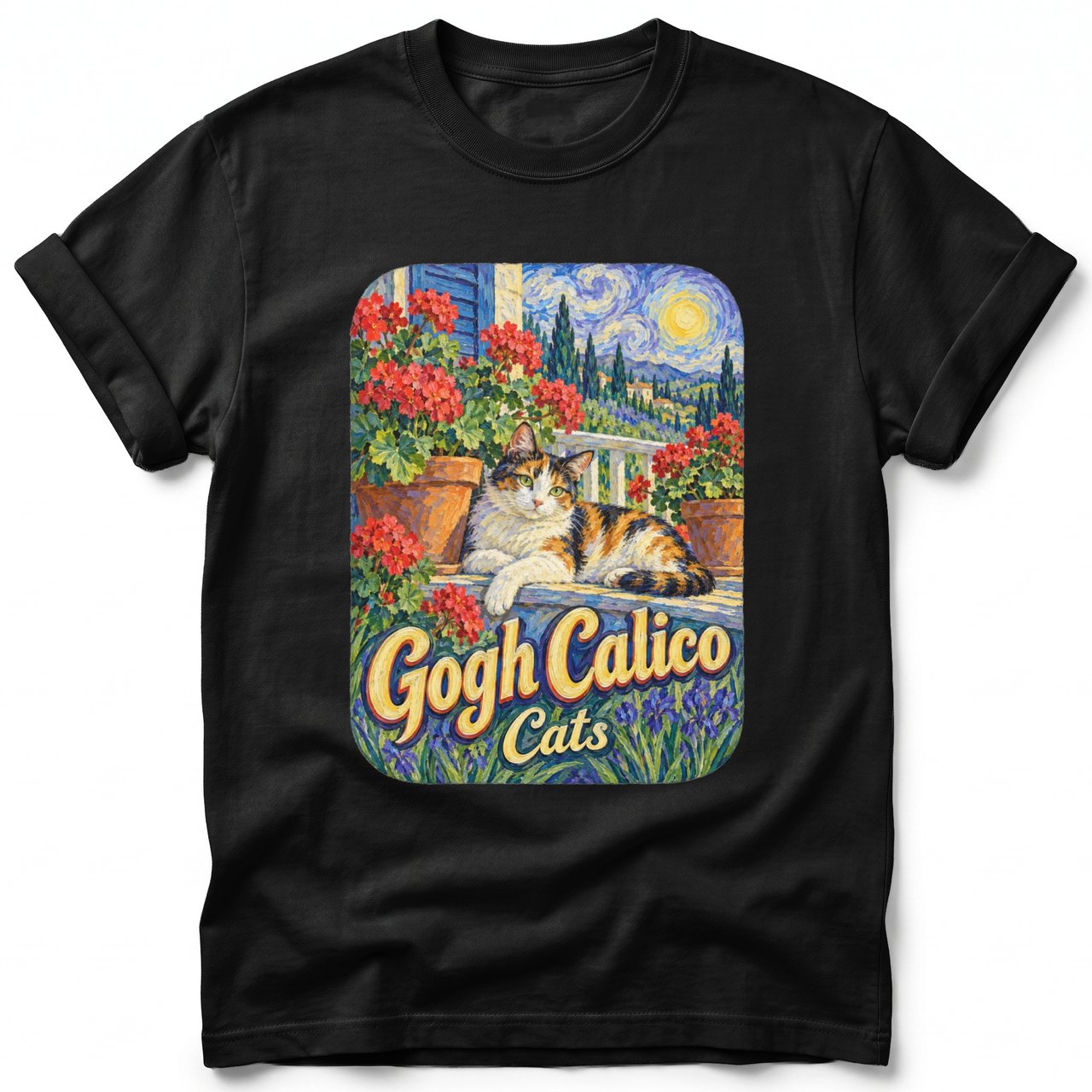 Gogh Calico ~ Comfort Colors Premium Tee