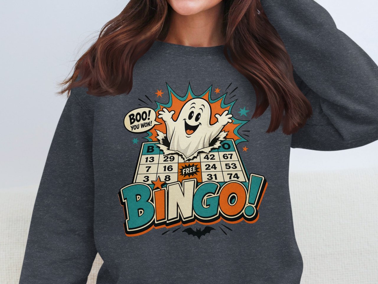 Boo You Won Bingo Sweatshirt