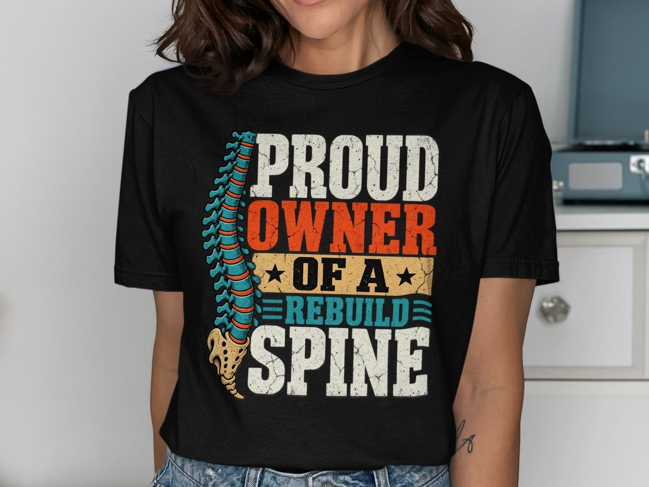 Proud Owner of a Rebuild Spine Tee