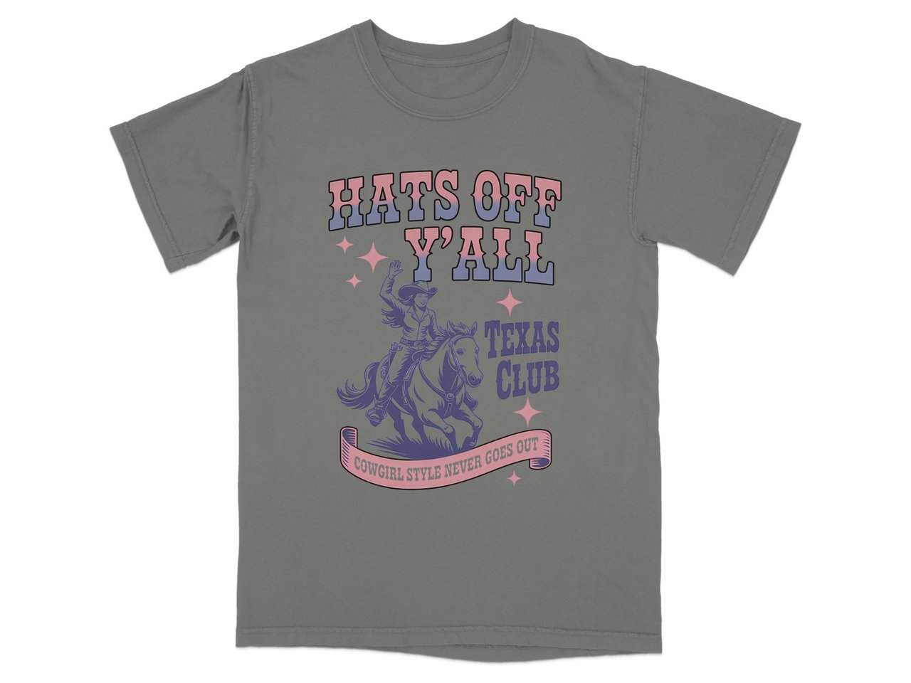 Hats Off Y'all Cowgirl Tee