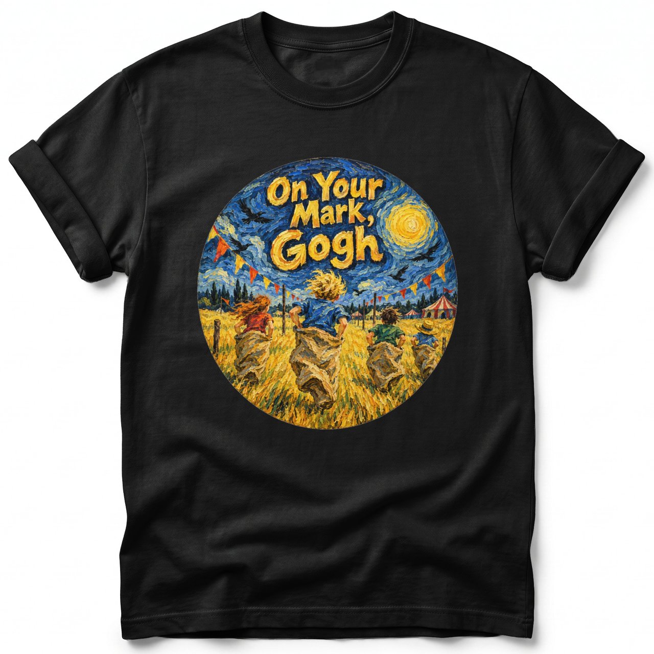 On Your Mark, Gogh ~ Comfort Colors Premium Tee