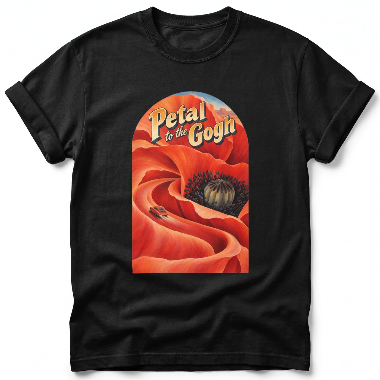 Petal to the Gogh ~ Comfort Colors Premium Tee