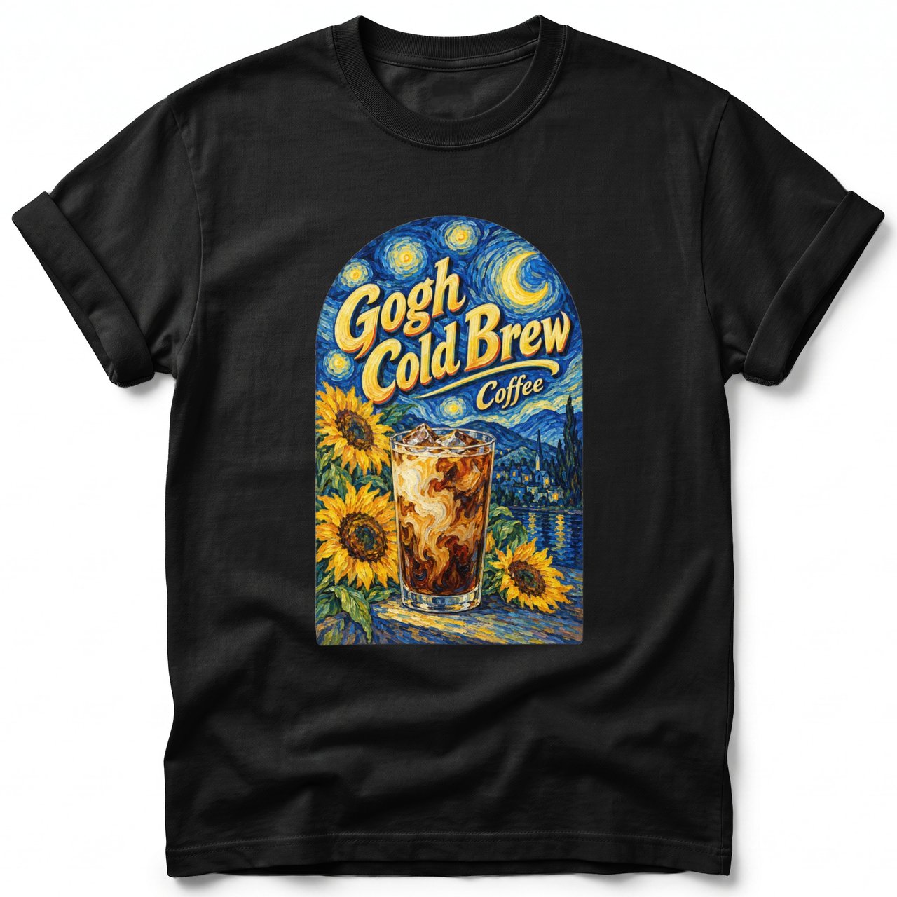Gogh Cold Brew ~ Comfort Colors Premium Tee
