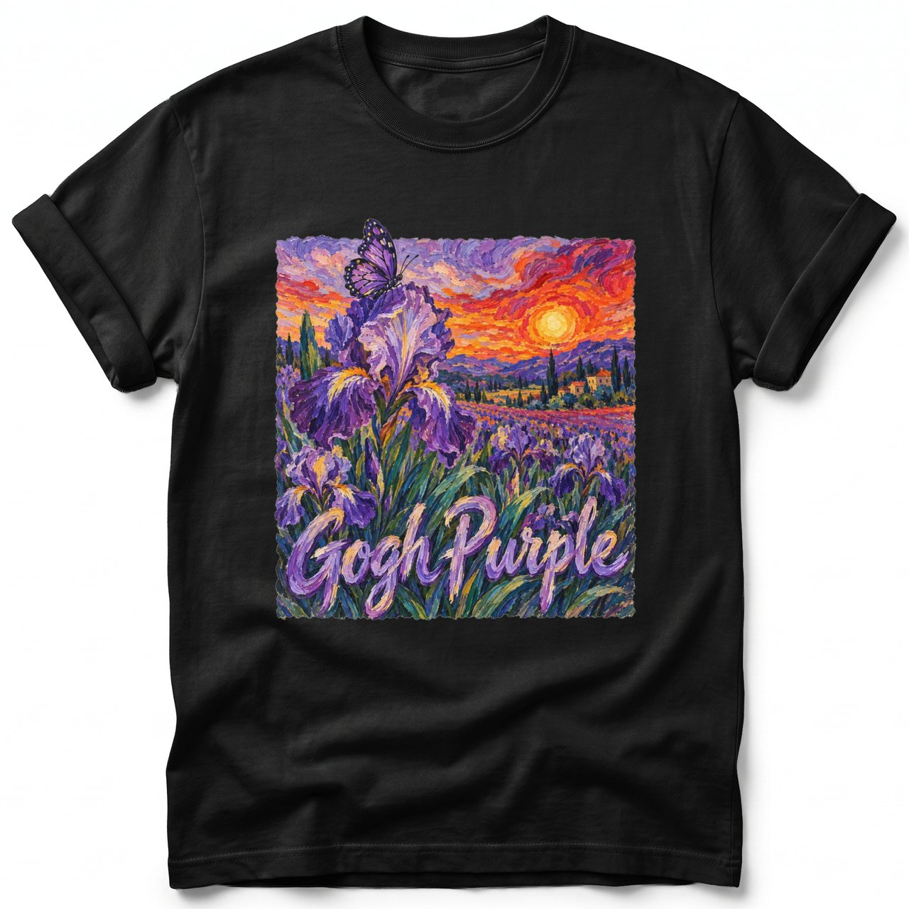 Gogh Purple ~ Comfort Colors Premium Tee