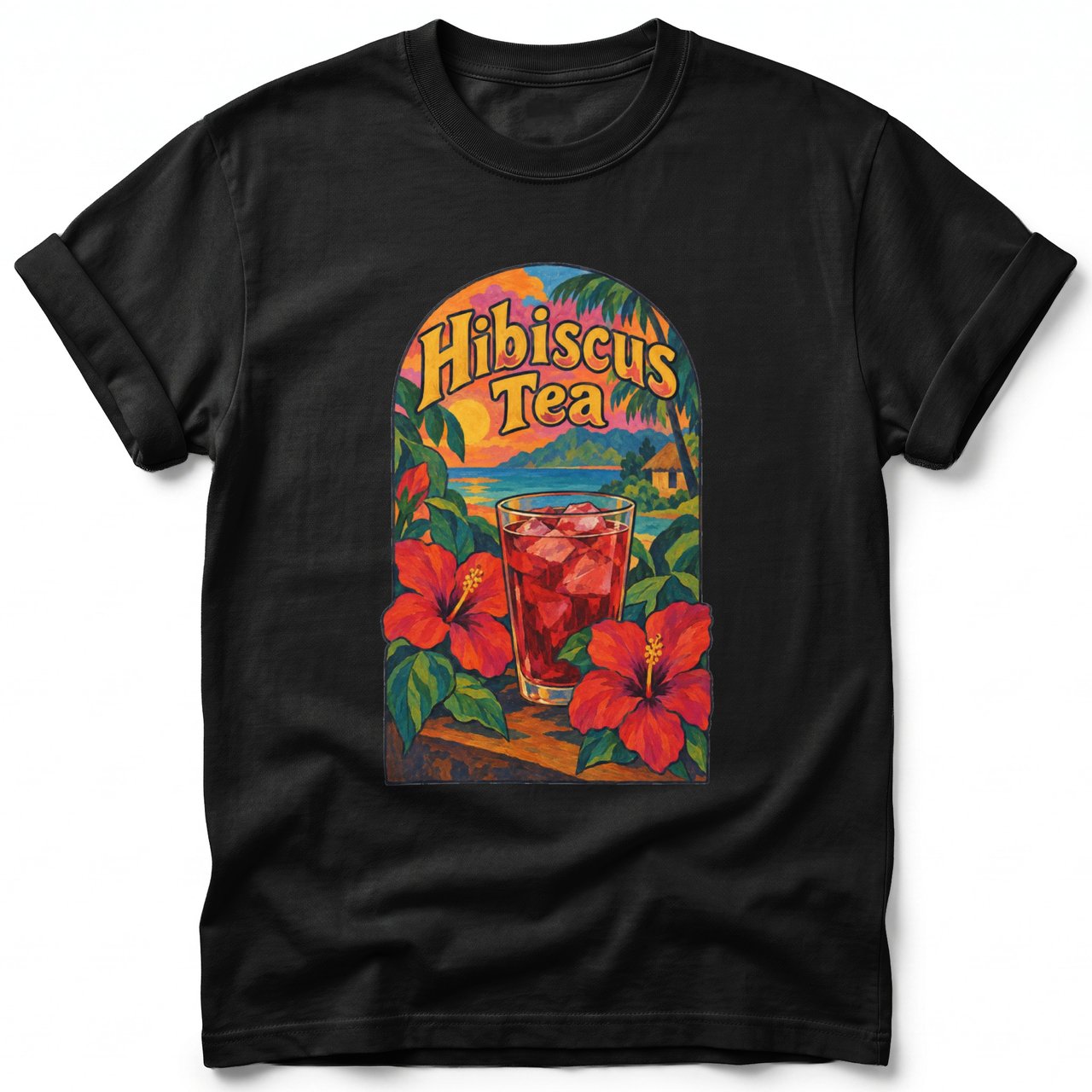 Hibiscus Tea ~ Comfort Colors Premium Tee