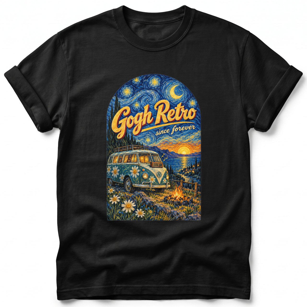Gogh Retro ~ Comfort Colors Premium Tee