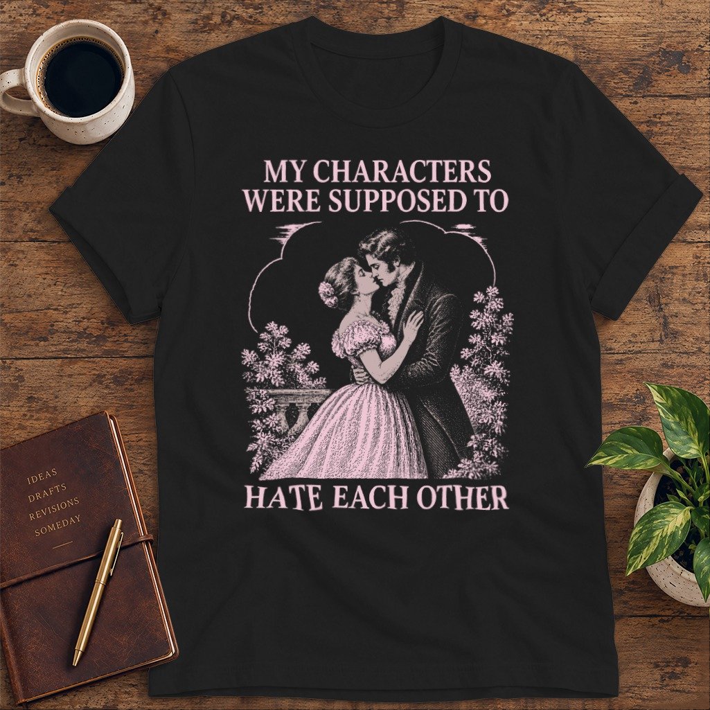 My Characters Were Supposed to Hate Each Other Softstyle Tee