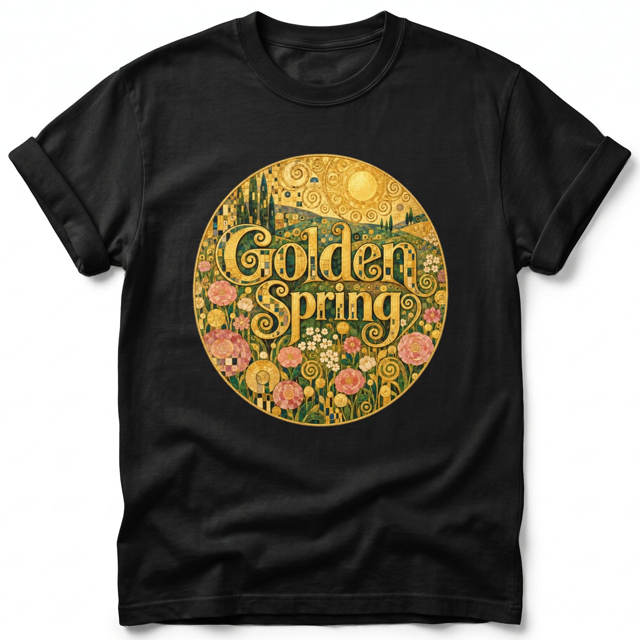Golden Spring ~ Comfort Colors Premium Tee
